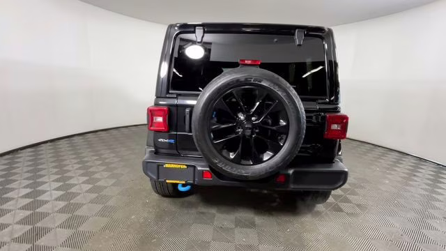 2023 Black Clearcoat Jeep Wrangler Sahara 4xe 4X4 SUV