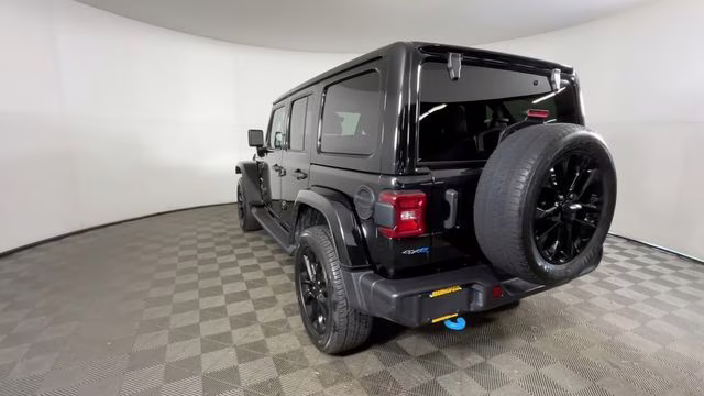 2023 Black Clearcoat Jeep Wrangler Sahara 4xe 4X4 SUV