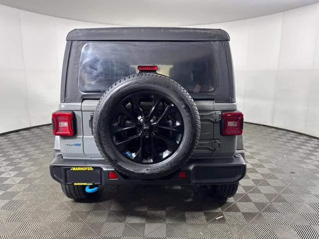 2023 Sting-Gray Clearcoat Jeep Wrangler Sahara 4xe 4X4 SUV