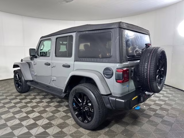 2023 Sting-Gray Clearcoat Jeep Wrangler Sahara 4xe 4X4 SUV