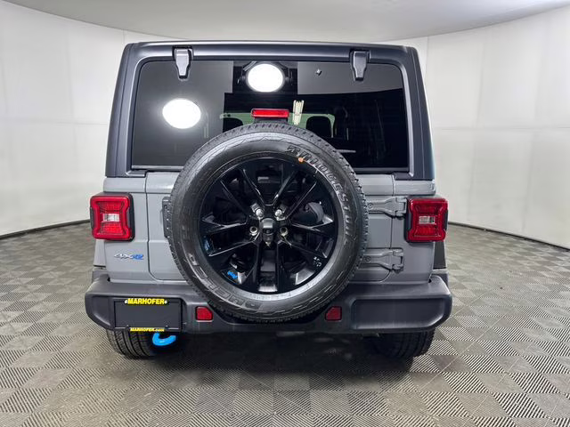 2023 Sting-Gray Clearcoat Jeep Wrangler Sahara 4xe 4X4 SUV