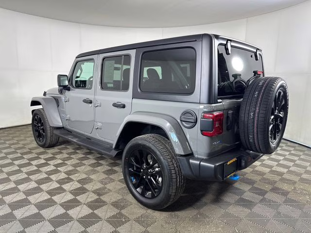 2023 Sting-Gray Clearcoat Jeep Wrangler Sahara 4xe 4X4 SUV
