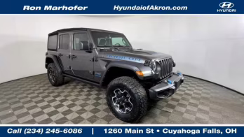 2023 Granite Crystal Metallic Clearcoat Jeep Wrangler Rubicon 4xe 4X4 SUV