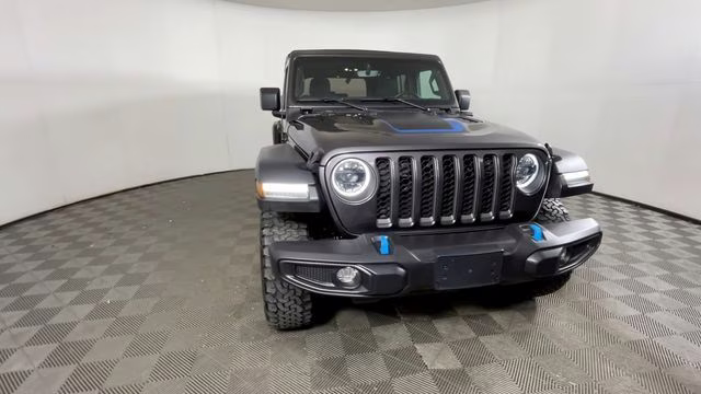 2023 Granite Crystal Metallic Clearcoat Jeep Wrangler Rubicon 4xe 4X4 SUV