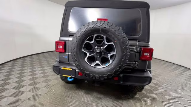 2023 Granite Crystal Metallic Clearcoat Jeep Wrangler Rubicon 4xe 4X4 SUV