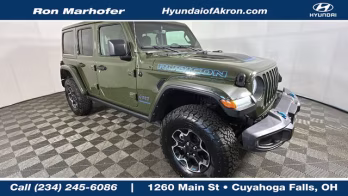 2023 Sarge Green Clearcoat Jeep Wrangler Rubicon 4xe 4X4 SUV