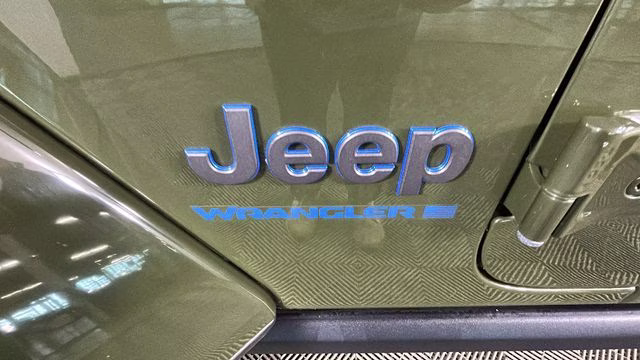 2023 Sarge Green Clearcoat Jeep Wrangler Rubicon 4xe 4X4 SUV