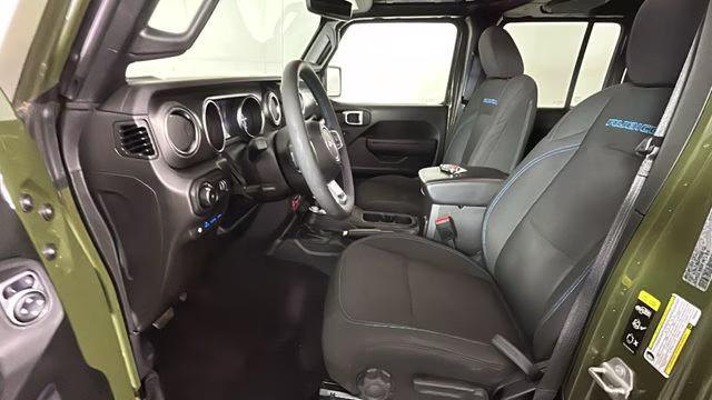 2023 Sarge Green Clearcoat Jeep Wrangler Rubicon 4xe 4X4 SUV