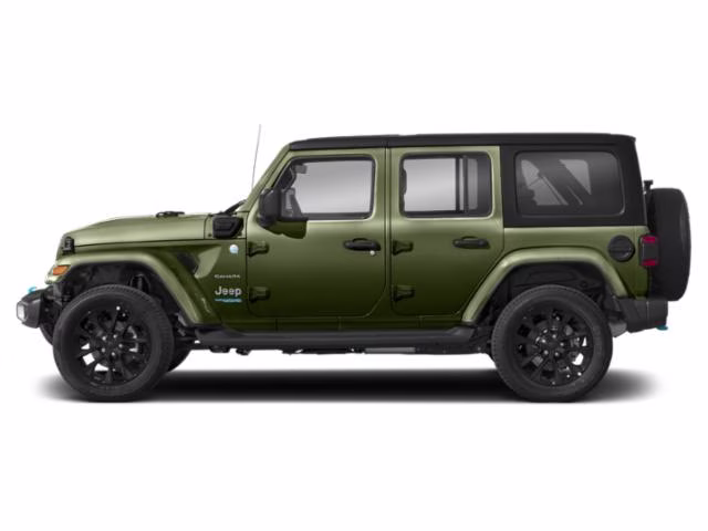 2023 Sarge Green Clearcoat Jeep Wrangler Rubicon 4xe 4X4 SUV