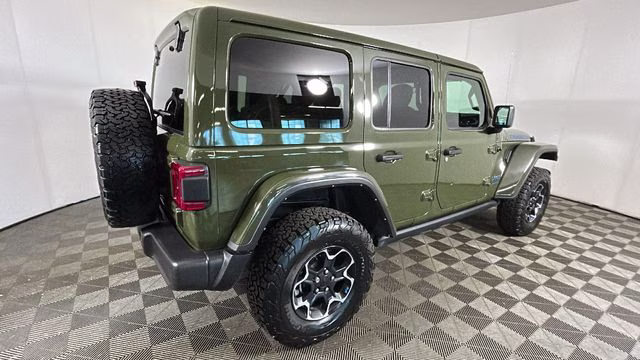 2023 Sarge Green Clearcoat Jeep Wrangler Rubicon 4xe 4X4 SUV