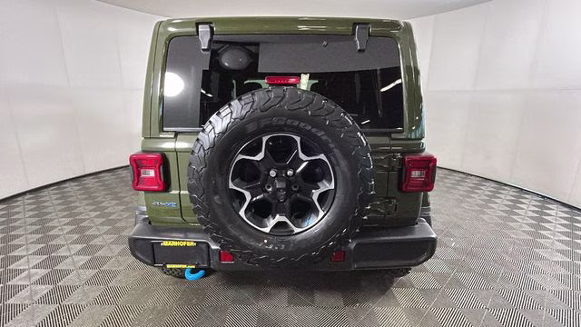 2023 Sarge Green Clearcoat Jeep Wrangler Rubicon 4xe 4X4 SUV
