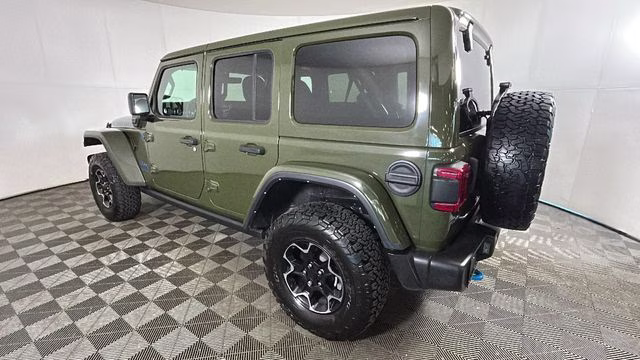 2023 Sarge Green Clearcoat Jeep Wrangler Rubicon 4xe 4X4 SUV