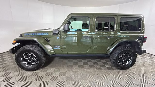 2023 Sarge Green Clearcoat Jeep Wrangler Rubicon 4xe 4X4 SUV