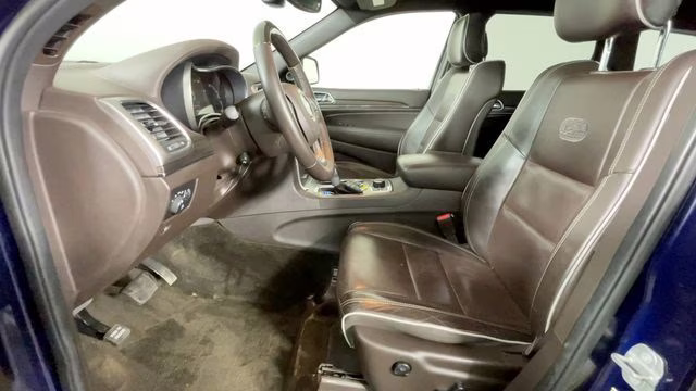 2018 True Blue Pearlcoat Jeep Grand Cherokee Overland 4X4 SUV