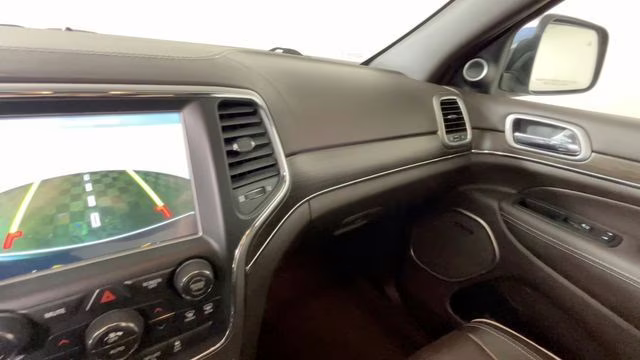 2018 True Blue Pearlcoat Jeep Grand Cherokee Overland 4X4 SUV