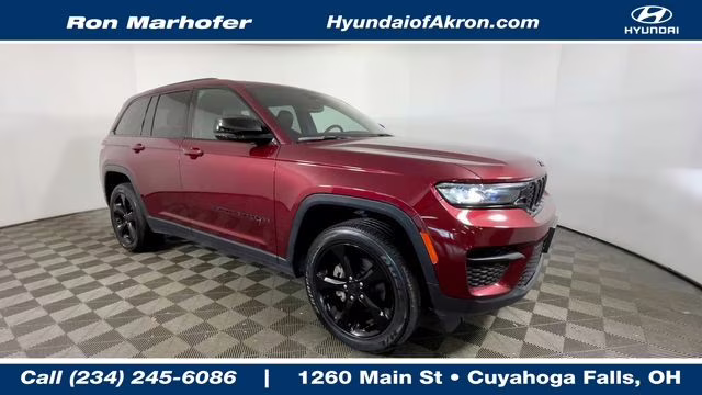 2023 Velvet Red Pearlcoat Jeep Grand Cherokee Altitude X 4X4 SUV