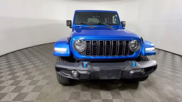 2024 Hydro Blue Pearl Coat Jeep Wrangler Sport S 4xe 4X4 SUV