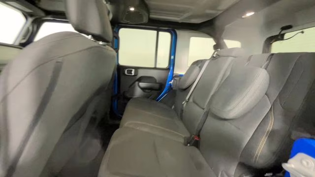 2024 Hydro Blue Pearl Coat Jeep Wrangler Sport S 4xe 4X4 SUV