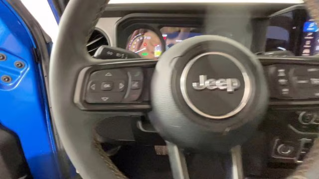 2024 Hydro Blue Pearl Coat Jeep Wrangler Sport S 4xe 4X4 SUV