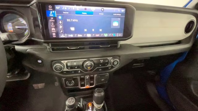 2024 Hydro Blue Pearl Coat Jeep Wrangler Sport S 4xe 4X4 SUV