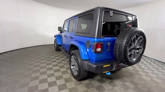 2024 Hydro Blue Pearl Coat Jeep Wrangler Sport S 4xe 4X4 SUV