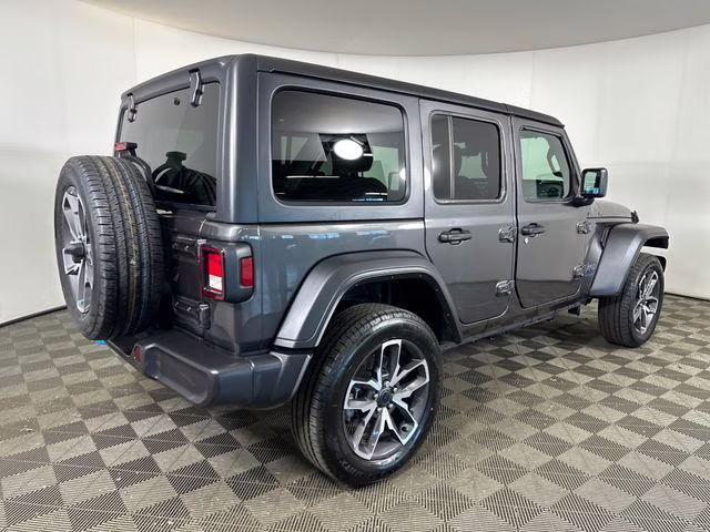 2024 Granite Crystal Metallic Clearcoat Jeep Wrangler Sport S 4xe 4X4 SUV
