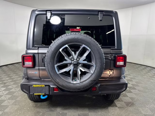 2024 Granite Crystal Metallic Clearcoat Jeep Wrangler Sport S 4xe 4X4 SUV