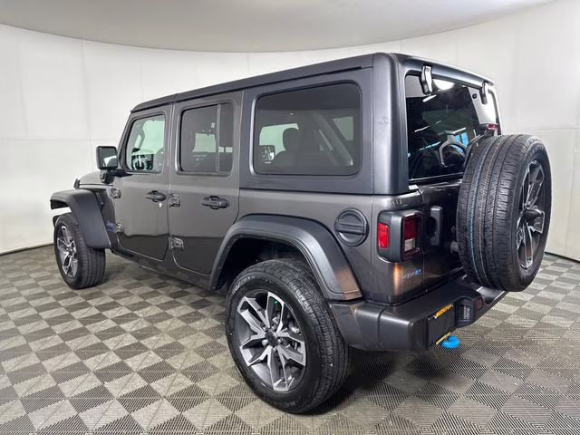 2024 Granite Crystal Metallic Clearcoat Jeep Wrangler Sport S 4xe 4X4 SUV