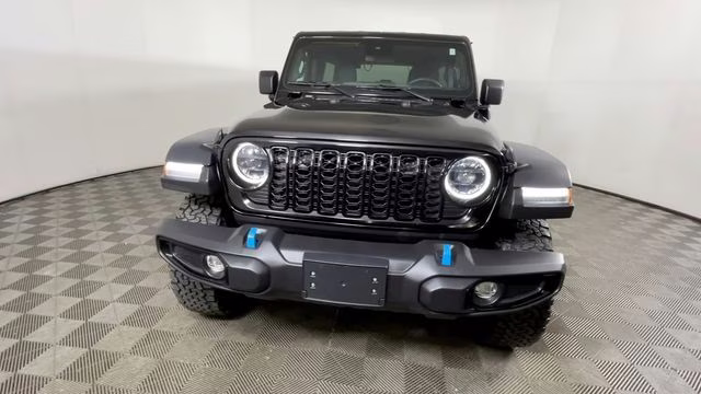 2024 Black Clearcoat Jeep Wrangler Willys 4xe 4X4 SUV