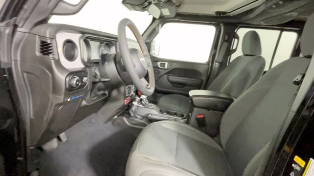 2024 Black Clearcoat Jeep Wrangler Willys 4xe 4X4 SUV