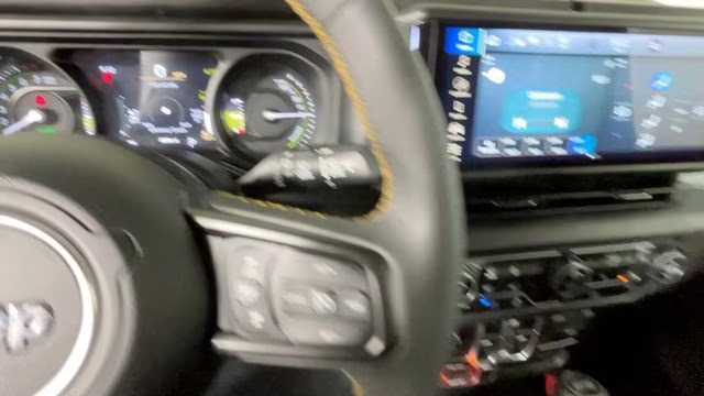 2024 Black Clearcoat Jeep Wrangler Willys 4xe 4X4 SUV