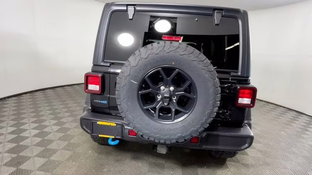 2024 Black Clearcoat Jeep Wrangler Willys 4xe 4X4 SUV