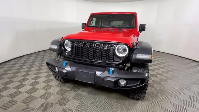 2024 Firecracker Red Clearcoat Jeep Wrangler Willys 4xe 4X4 SUV