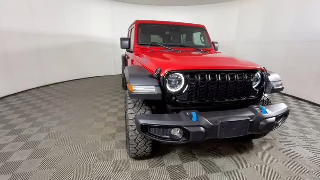 2024 Firecracker Red Clearcoat Jeep Wrangler Willys 4xe 4X4 SUV