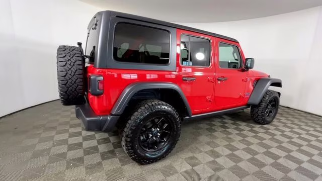 2024 Firecracker Red Clearcoat Jeep Wrangler Willys 4xe 4X4 SUV