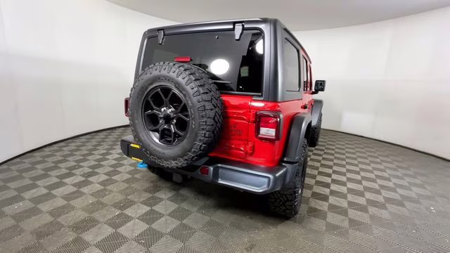 2024 Firecracker Red Clearcoat Jeep Wrangler Willys 4xe 4X4 SUV