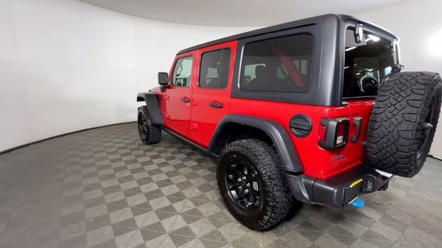 2024 Firecracker Red Clearcoat Jeep Wrangler Willys 4xe 4X4 SUV