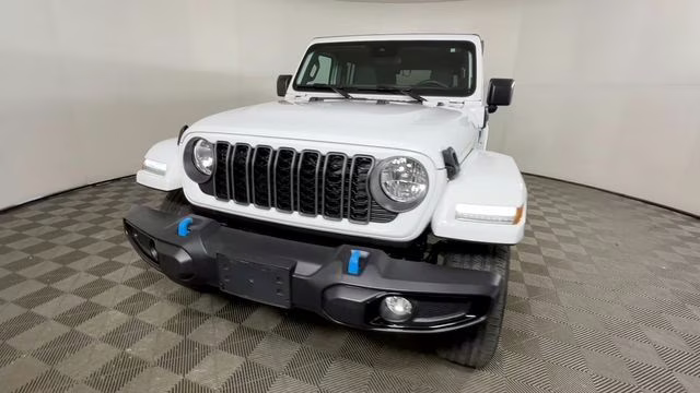 2024 Bright White Clearcoat Jeep Wrangler Sport S 4xe 4X4 SUV
