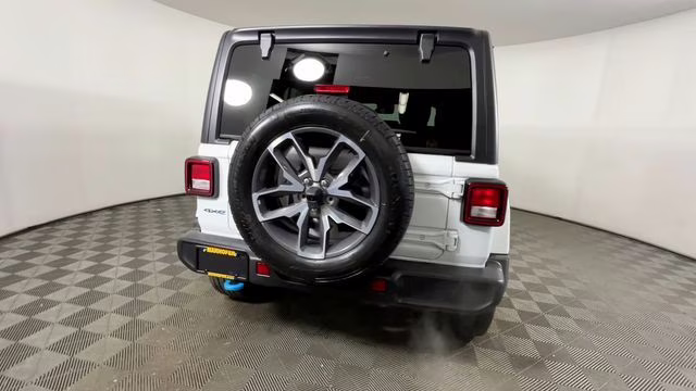 2024 Bright White Clearcoat Jeep Wrangler Sport S 4xe 4X4 SUV