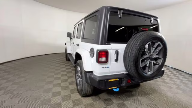 2024 Bright White Clearcoat Jeep Wrangler Sport S 4xe 4X4 SUV