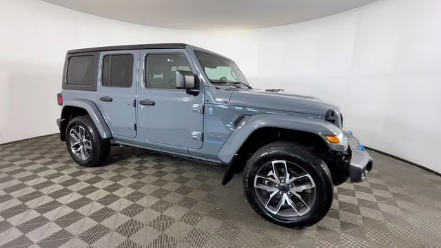 2024 Anvil Clear Coat Jeep Wrangler Sport S 4xe 4X4 SUV