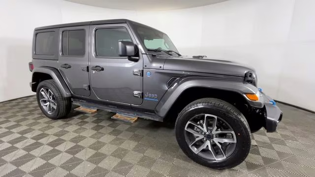 2024 Granite Crystal Metallic Clearcoat Jeep Wrangler Sport S 4xe 4X4 SUV