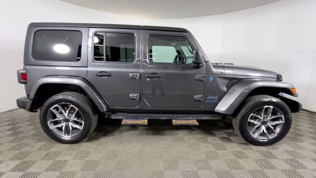 2024 Granite Crystal Metallic Clearcoat Jeep Wrangler Sport S 4xe 4X4 SUV