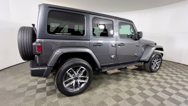 2024 Granite Crystal Metallic Clearcoat Jeep Wrangler Sport S 4xe 4X4 SUV