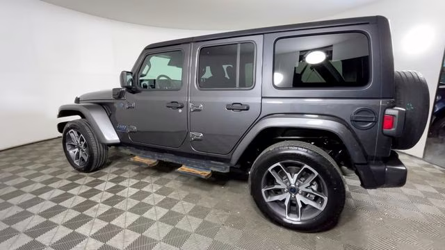 2024 Granite Crystal Metallic Clearcoat Jeep Wrangler Sport S 4xe 4X4 SUV