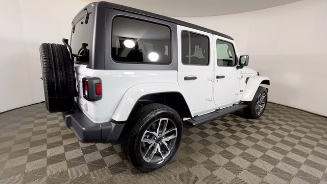 2024 Bright White Clearcoat Jeep Wrangler Sport S 4xe 4X4 SUV