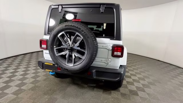 2024 Bright White Clearcoat Jeep Wrangler Sport S 4xe 4X4 SUV