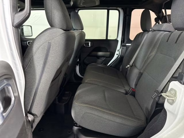 2024 Bright White Clearcoat Jeep Wrangler Sahara 4xe 4X4 SUV