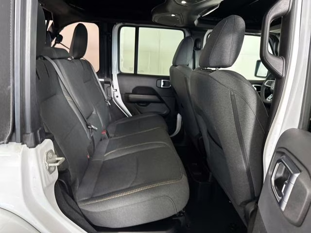 2024 Bright White Clearcoat Jeep Wrangler Sahara 4xe 4X4 SUV