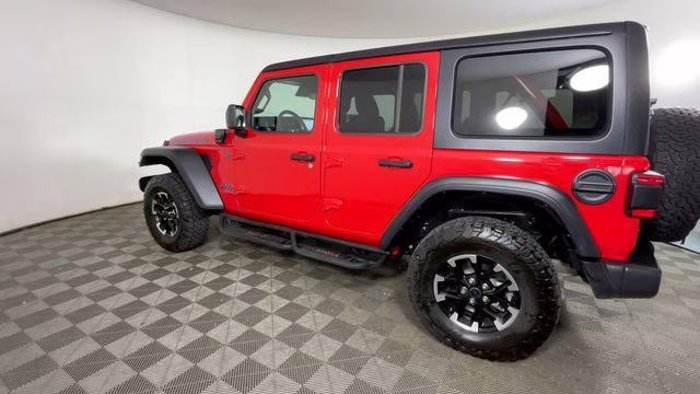 2024 Firecracker Red Clearcoat Jeep Wrangler Rubicon 4xe 4X4 SUV